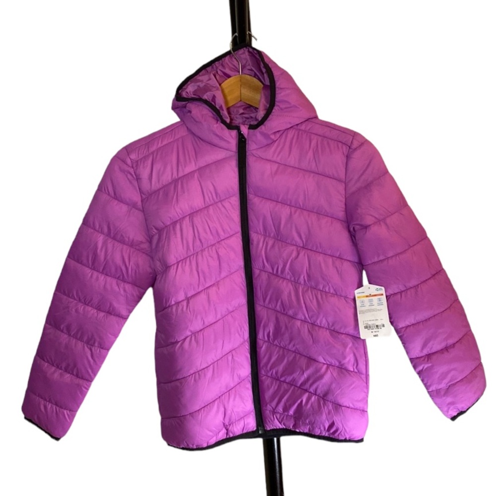 Thereabouts Girls Midweight Puffer Jacket Purple Size M 10/12